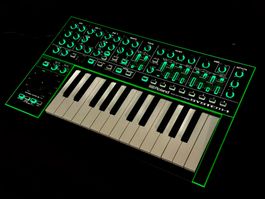 Roland System-1 Synthesizer mit Premium-Zubehör