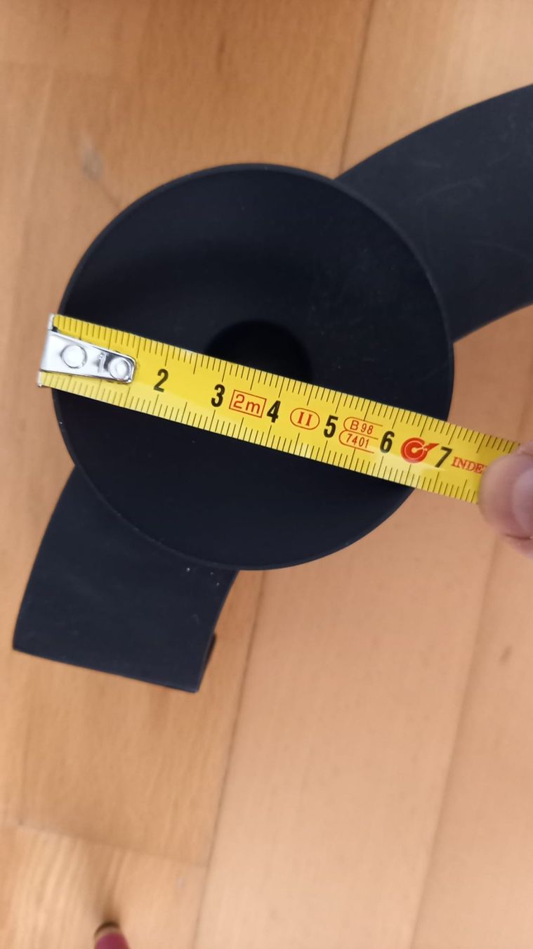 Kerzenständer: Kerzenhalter schwarz halbrund, neu – Neu (gemäss Beschreibung) aus Winterberg ZH von Laliv 1