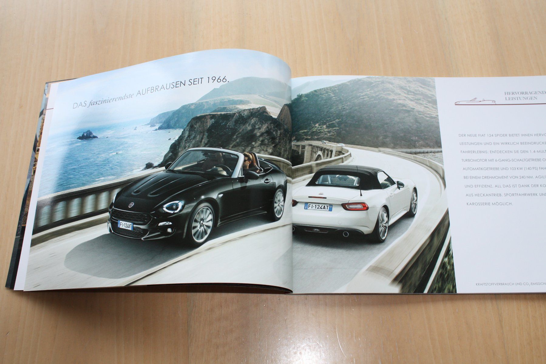Fiat Documenti: Fiat 124 Spider Prestige Prospekt 11/2016 – Usato da Wikon venduto da erwin400 3