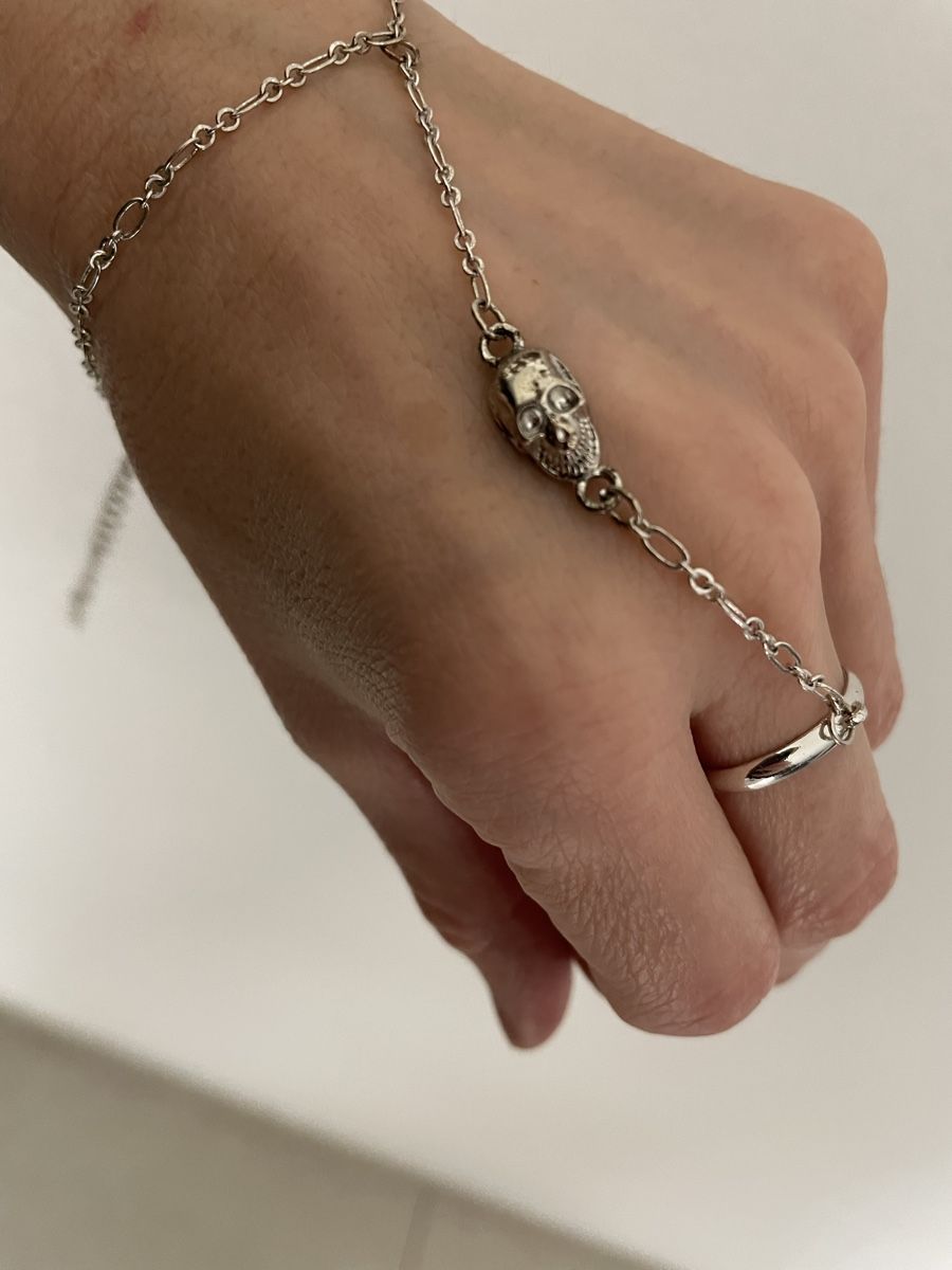 Bracciali & Braccialetti: Wunderschöner Modeschmuck Armband mit Ring/verstellbare Grös – Nuovo (secondo la descrizione) da Rothrist venduto da ilodj 2