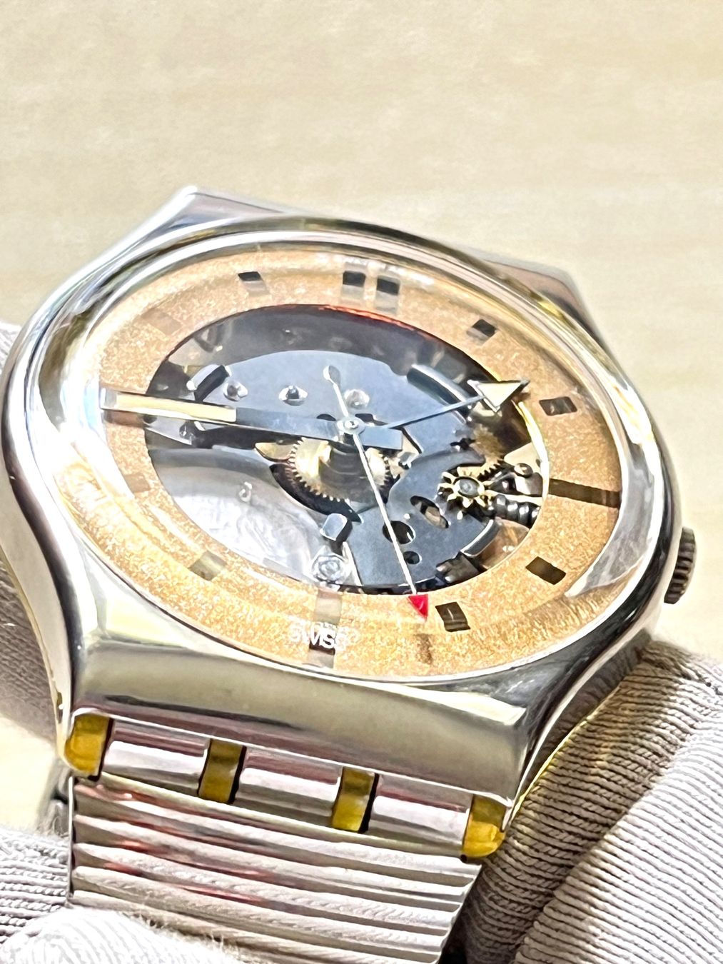 Swatch Orologi: Swatch Skelett Uhr  Armbanduhr – Usato da Grenchen venduto da chththl 6
