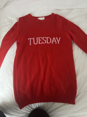 Roter Kaschmirpullover Alberta Ferretti Grösse L
