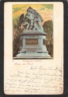 .Basel , Strassburger Denkmal , gel. 1902