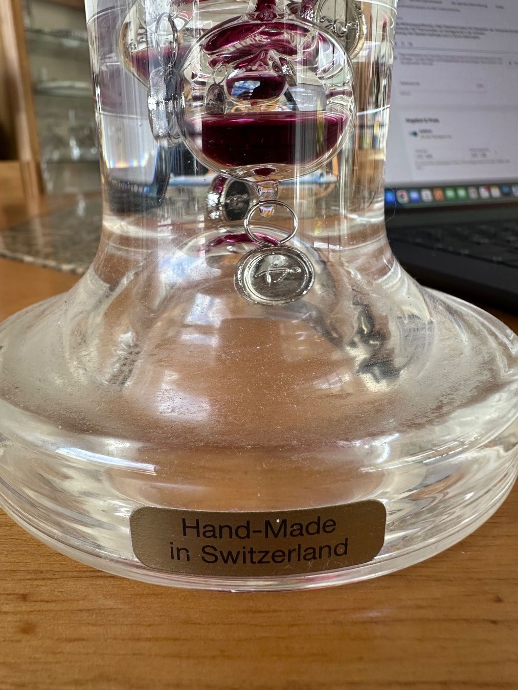 Altro per la casa: Glasthermostat mit Temperaturperlen - made in Switzerland – Usato da Thalwil venduto da Win29 4