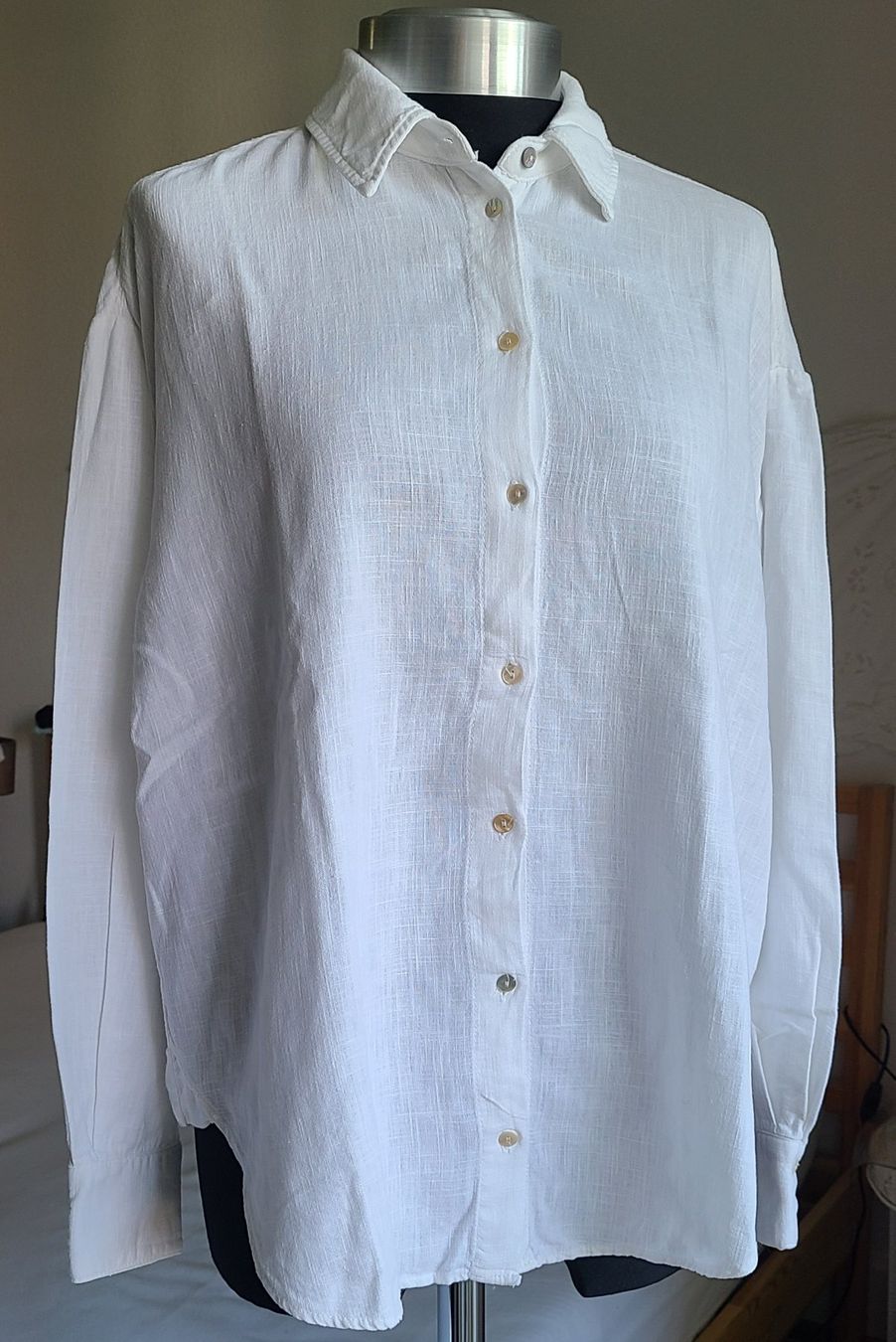 Zara Camicette: Leinenhemd von Zara, Gr. S. – Usato da Basel venduto da Luzora 1
