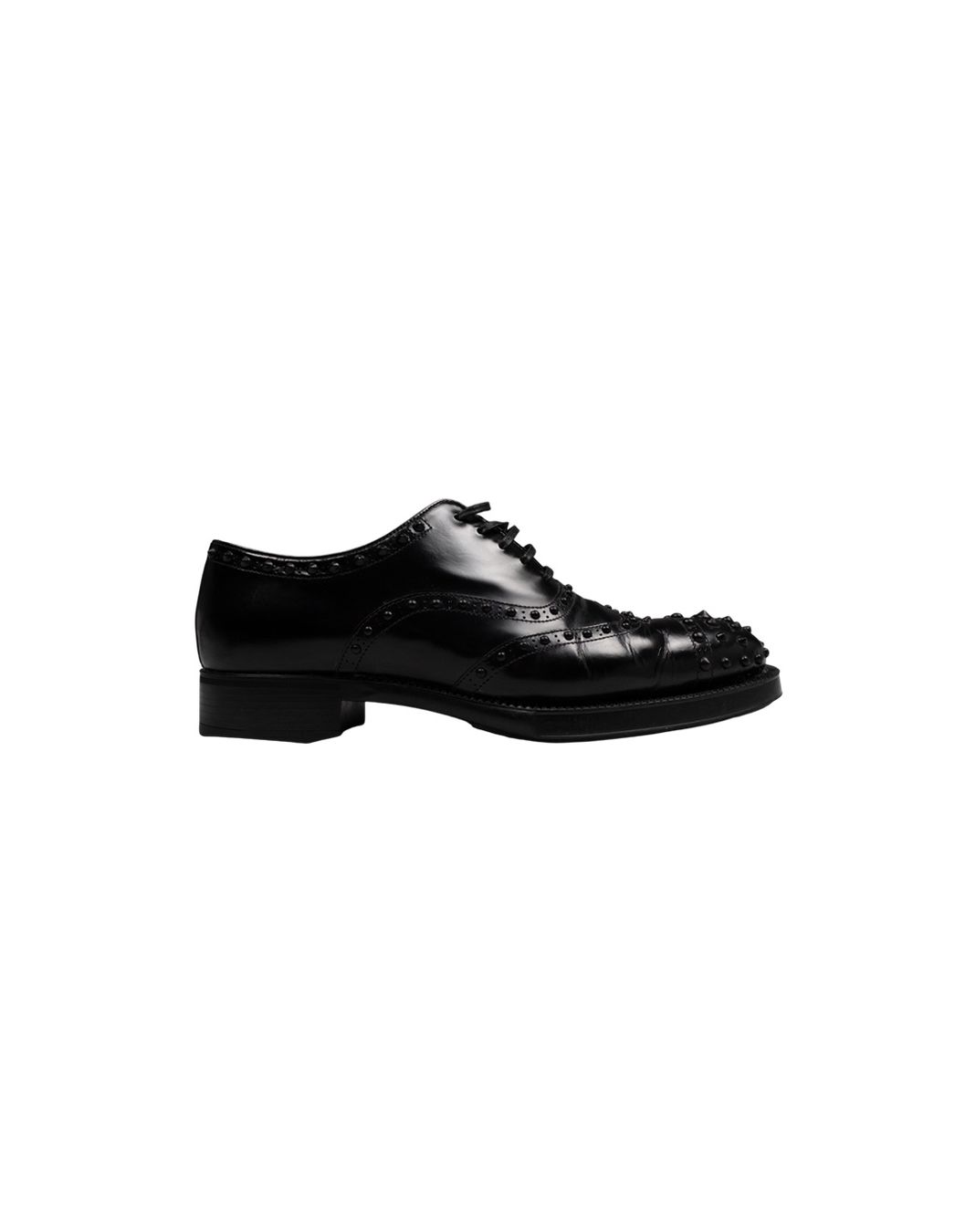 Herrenschuhe: Prada FW09 Studded Leather Spike Derbys – Gebraucht aus Thierachern von n.webl 1