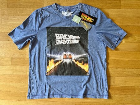 BACK TO THE FUTURE T-Shirt DeLorean NEU