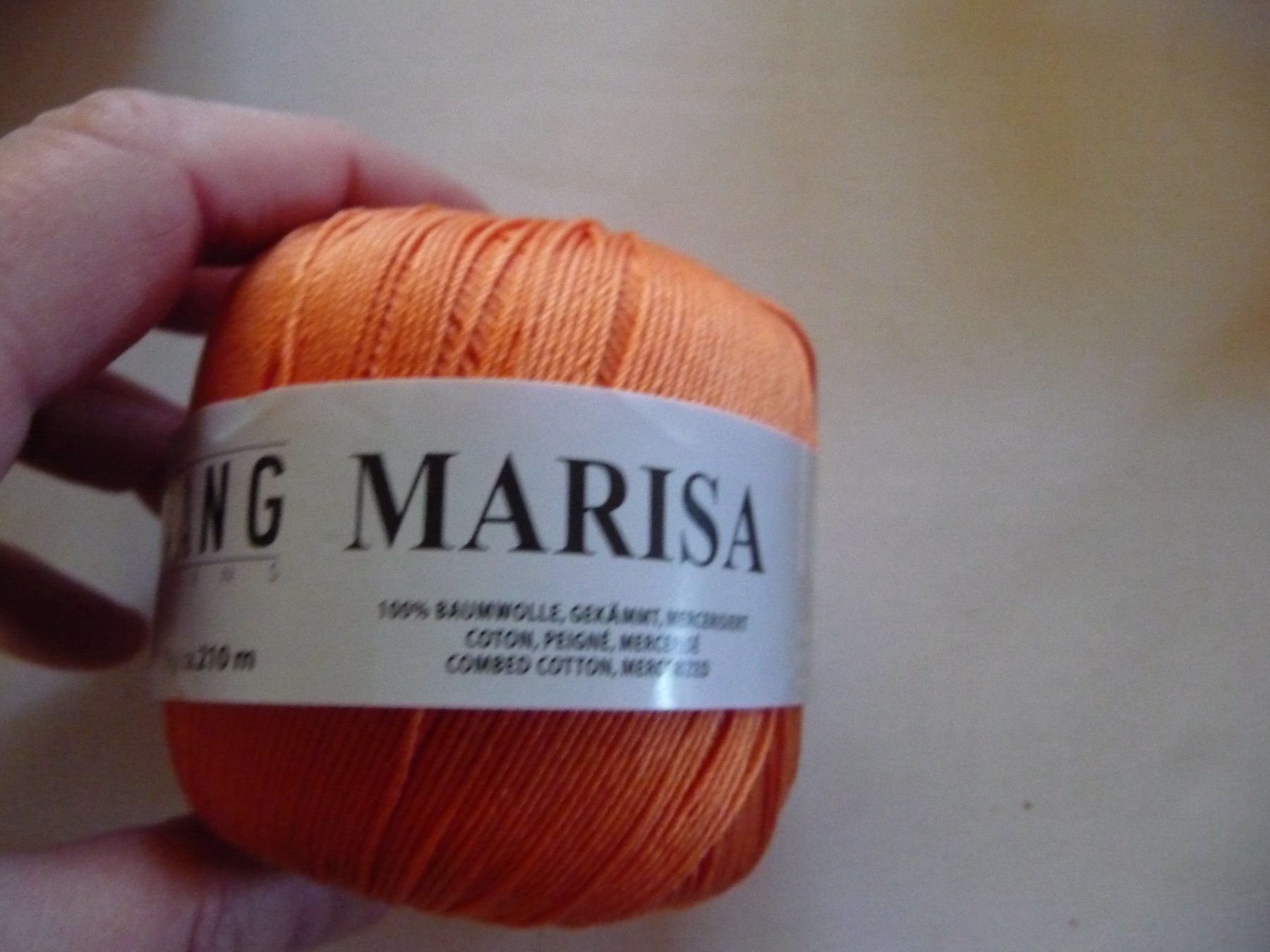 Lang Yarns Wolle: 3 Knäuel Marisa Baumwolle – Neu (gemäss Beschreibung) aus Kirchberg BE von lavendel02 1