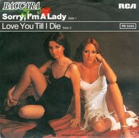 Baccara: Sorry, I'm A Lady 7"