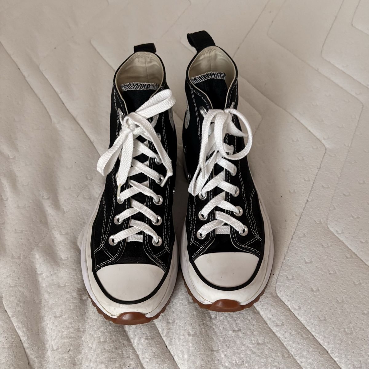 Converse Herrenschuhe: Converse Run Star Hike, Grösse 38, Schwarz-Weiss – Gebraucht aus Brünisried von Livtsukki2ndHand 1