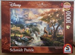 Schmidt Puzzle Thomas Kinkade Disney "Bambi's Erstes Jahr"