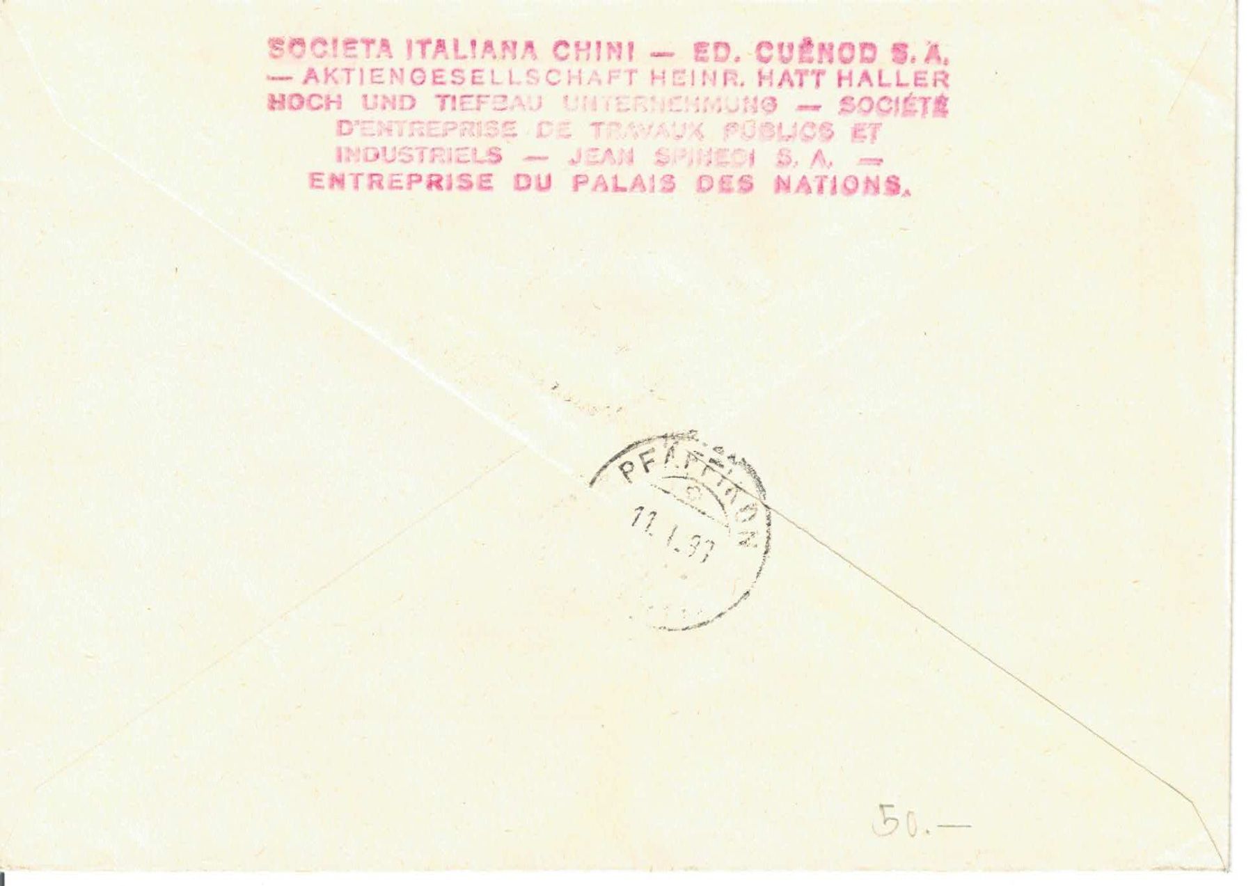 Tutti i francobolli: Pro Juventute-Block 1937, auf R-Brief – Usato da Olten venduto da Pjotr8 1