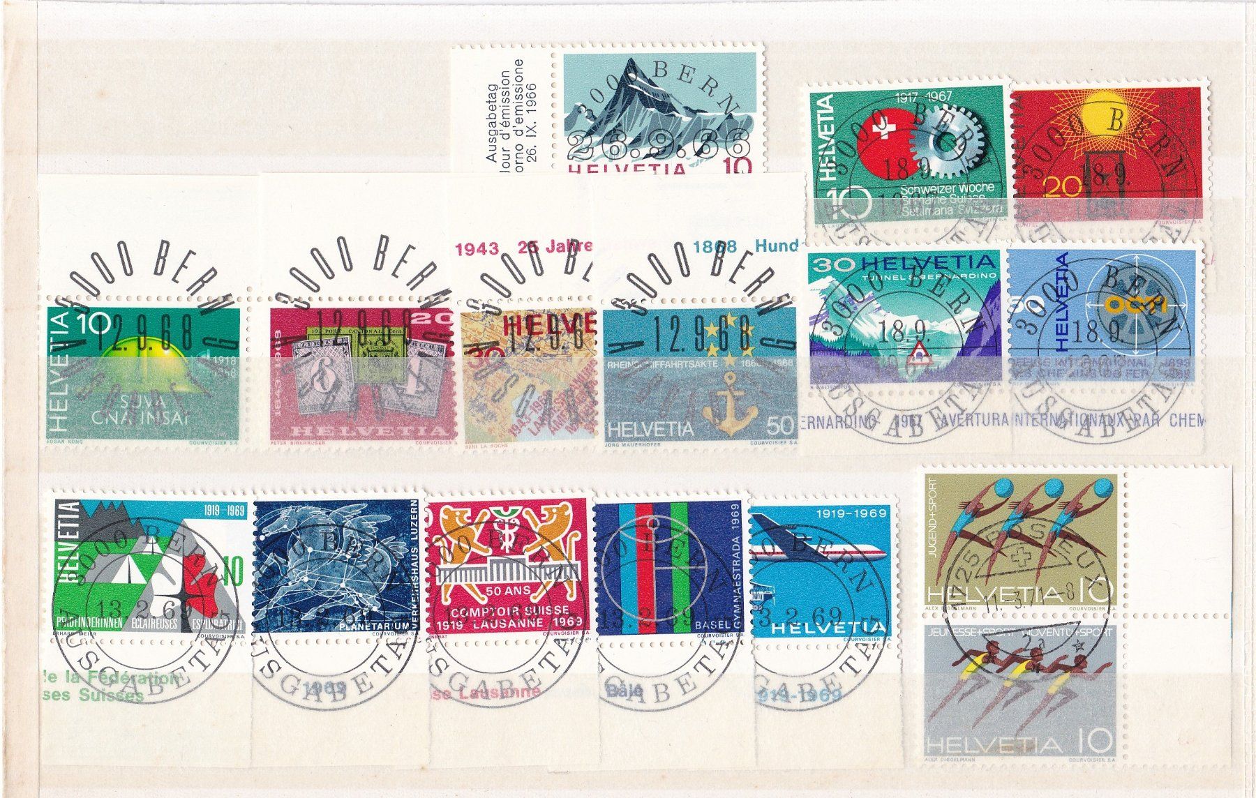 Alle Briefmarken: CH Briefmarken Lot "Vollstempel" – Gebraucht aus Münchwilen AG von Nesar
