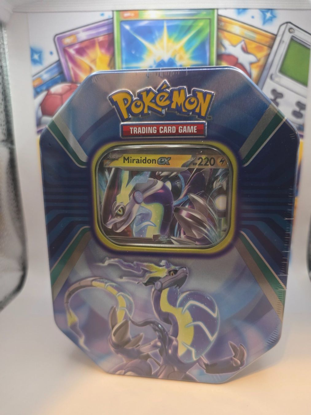 Pokémon Carte collezionabili: NEU Miraidon ex Tin Sealed EN Pokemon – Nuovo e nell'imballaggio originale da Böckten venduto da Collector-Zone