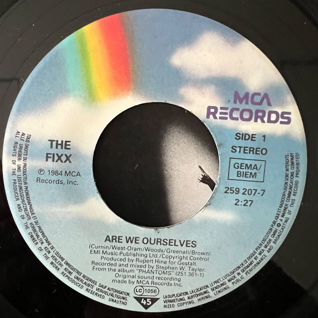 Dischi in vinile: Fixx - Are We Ourselves / 1. D-Press. 1984 – Usato da Gais venduto da soundcave57 4