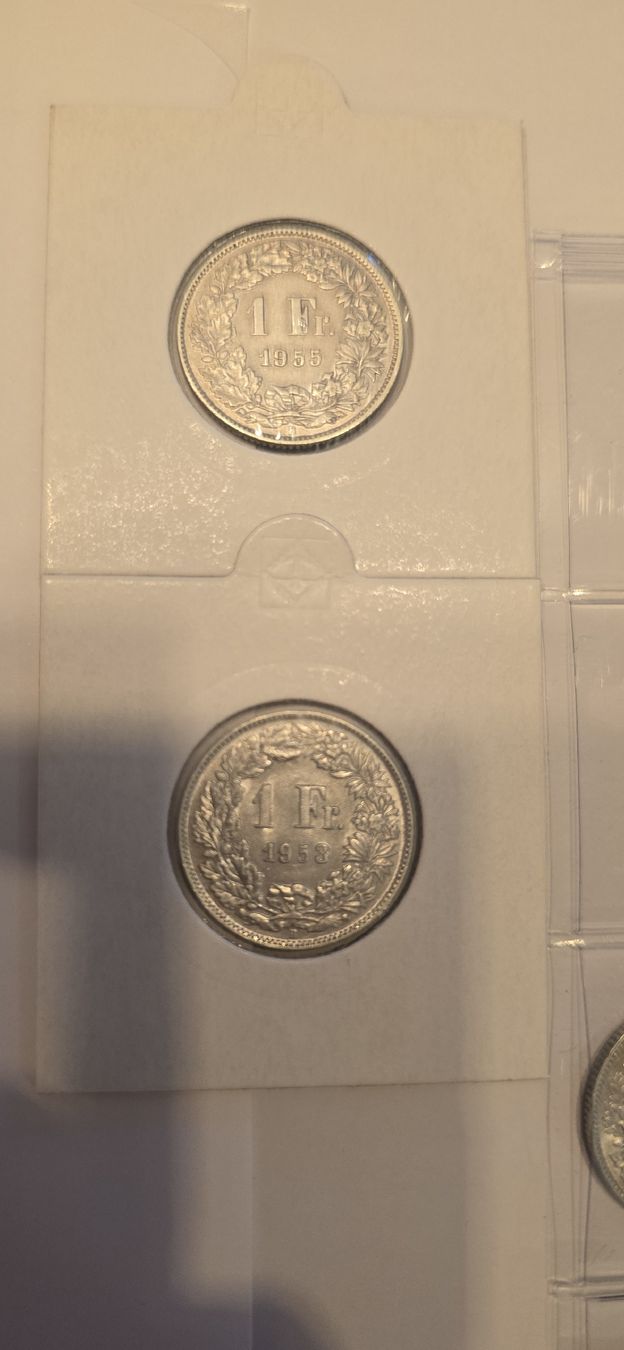 Alle Münzen: Pieces 1chf 1953 - 1967 ab 1.- – Neu (gemäss Beschreibung) aus Fribourg von yan_z5fr 1