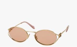 Miu Miu Sonnenbrille, Gold, Neuwertig, Sommer-Must-Have!