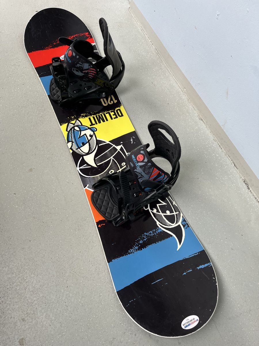 Board: Top Firefly Snowboard 120cm inkl. Nidecker Bindung – Usato da Horgen venduto da pupcia01