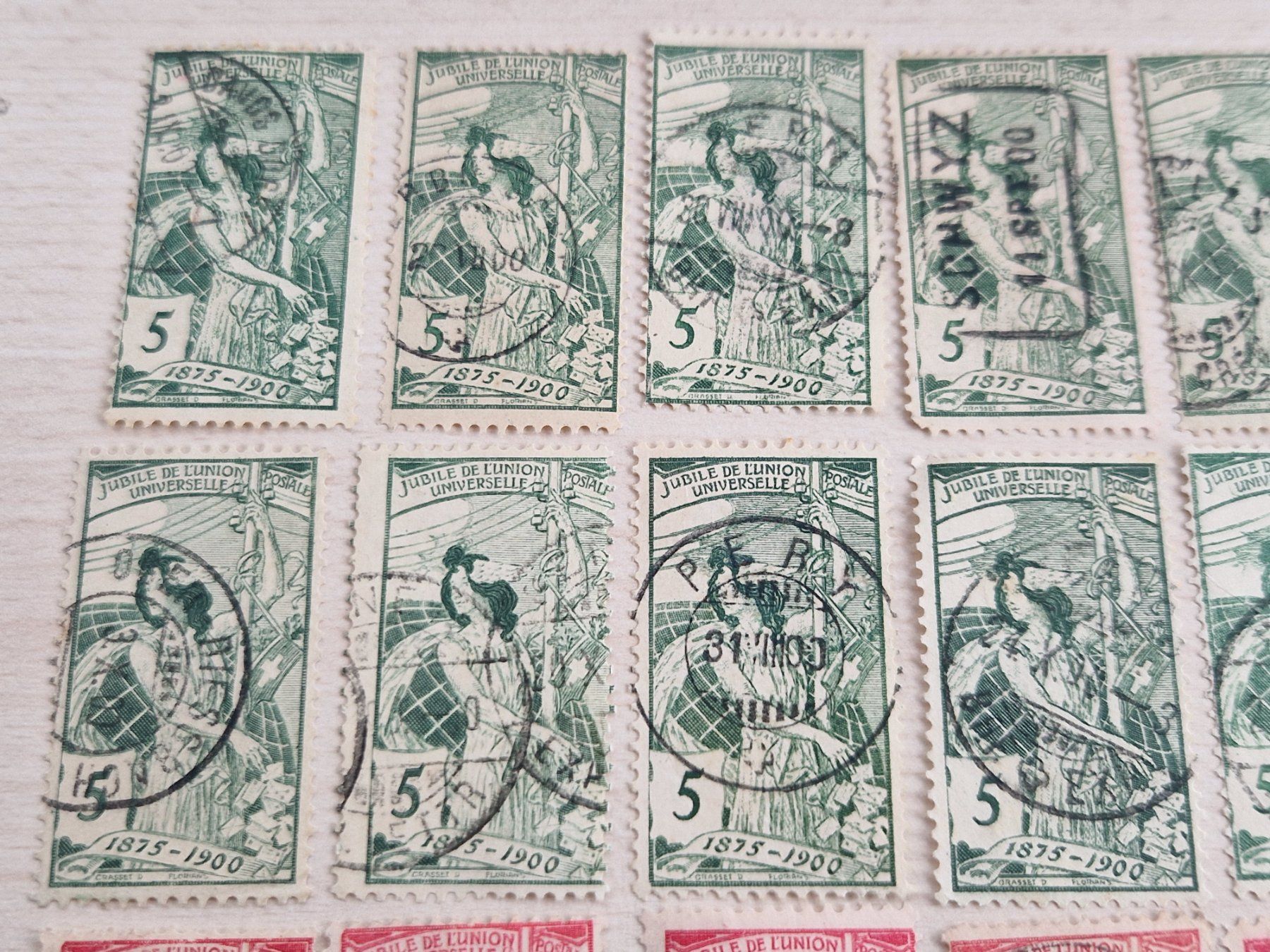 Tous les timbres: UPU Lot, ab 1.- – D'occasion à Burgdorf par Glossy01 1