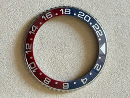 Rolex GMT Master Lünette Pepsi Inlay für Referenz 126710
