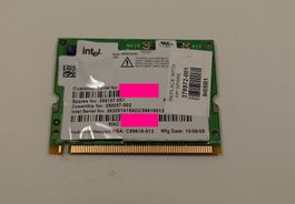 Intel PRO/Wireless 2200BG Network Connection | Mini PCI WiFi