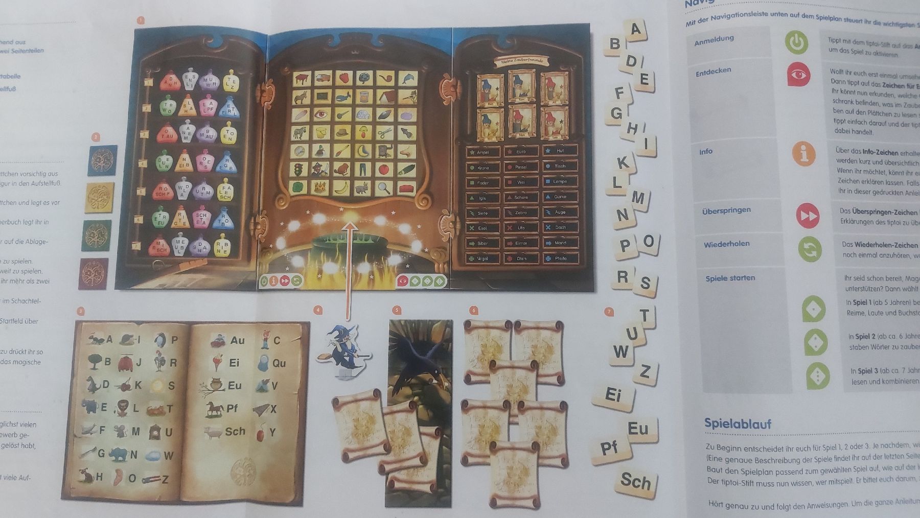 Tiptoi Giochi: tiptoi Bundle: Starter-Set mit Stift + 3 Spiele – Usato da Biberist venduto da jan_zk56 6