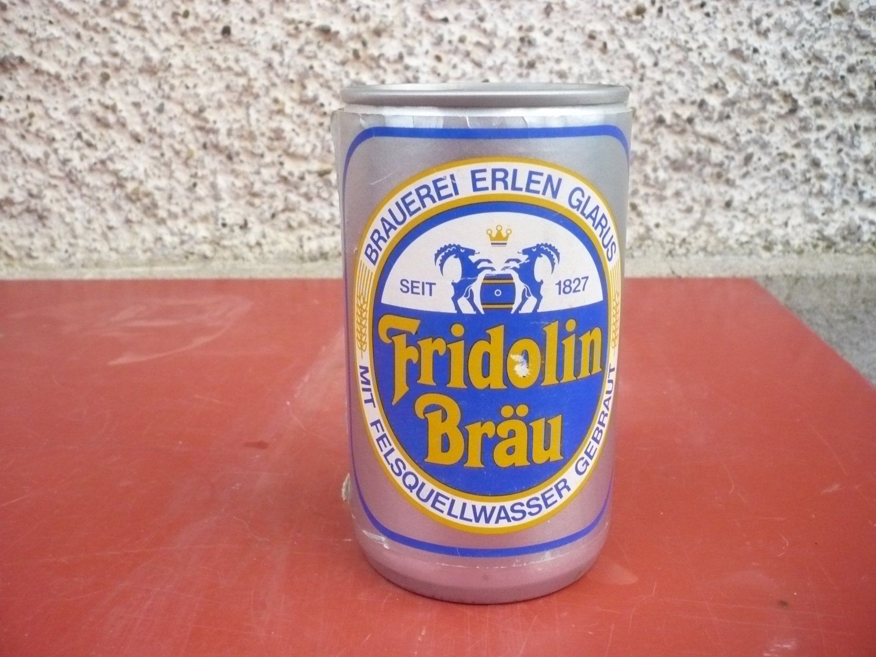 Verres: Bierdose Fridolin Bräu – D'occasion à Biberist par Urmel 1
