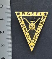 Ski Alpin-Club Basel Schneestärn /Abzeichnen vintage Orig.