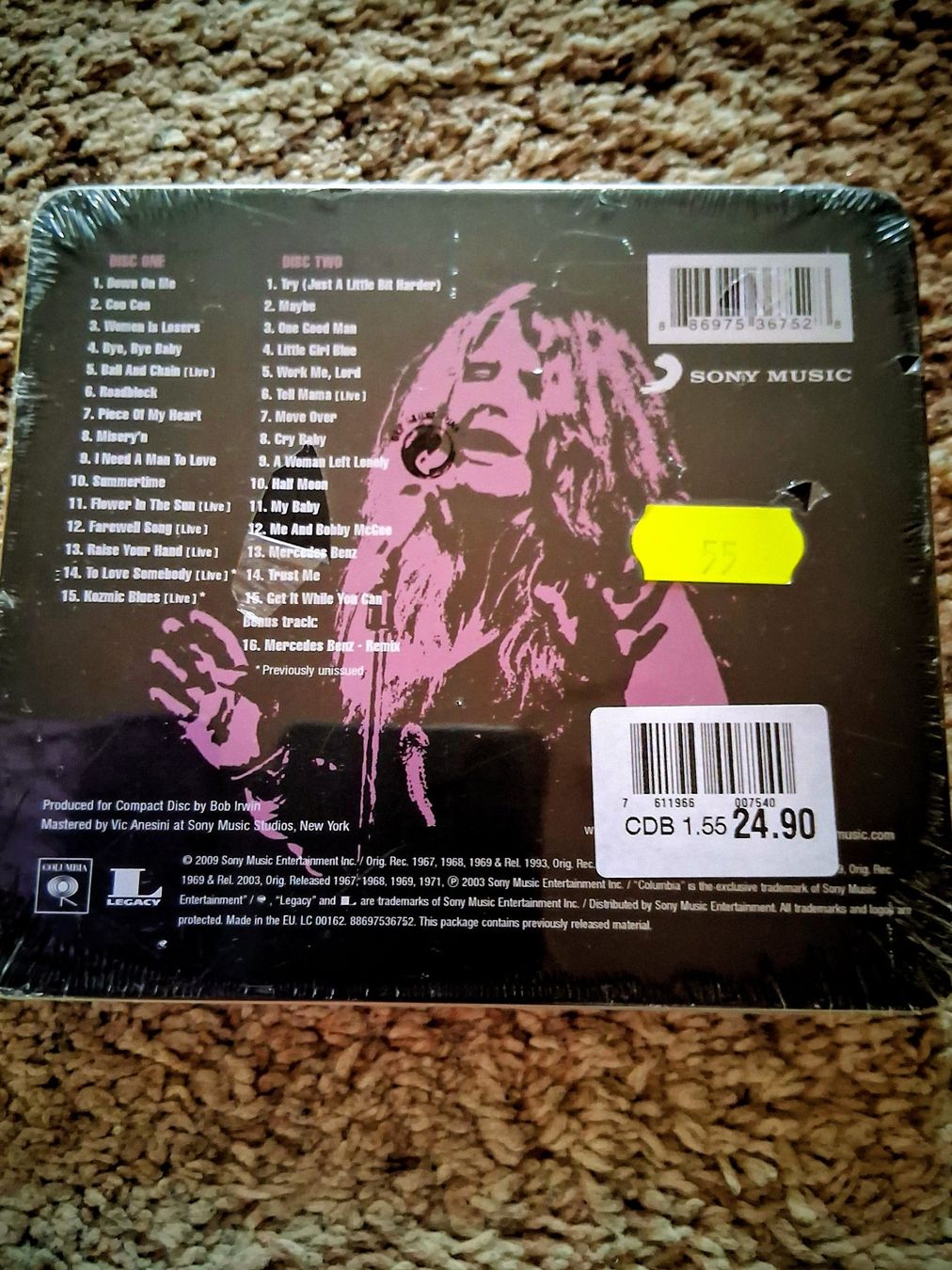 CDs: Janis Joplin – Neu und originalverpackt aus Aigle von Marcagapit 1
