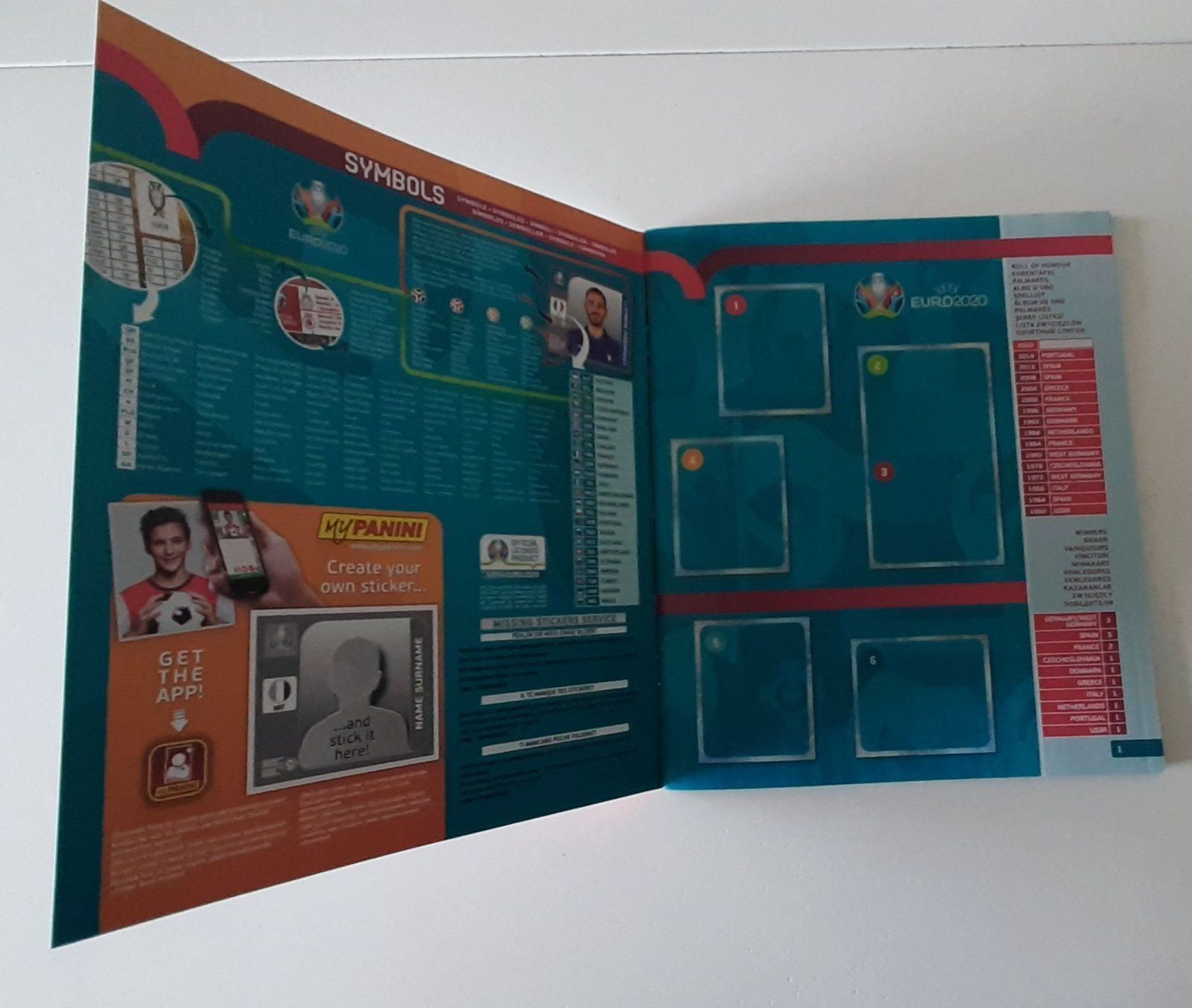 Panini Albums: Panini EM Album 2020 leer Coca Cola – Neuf avec emballage d'origine à Cham par Paniniworld 2