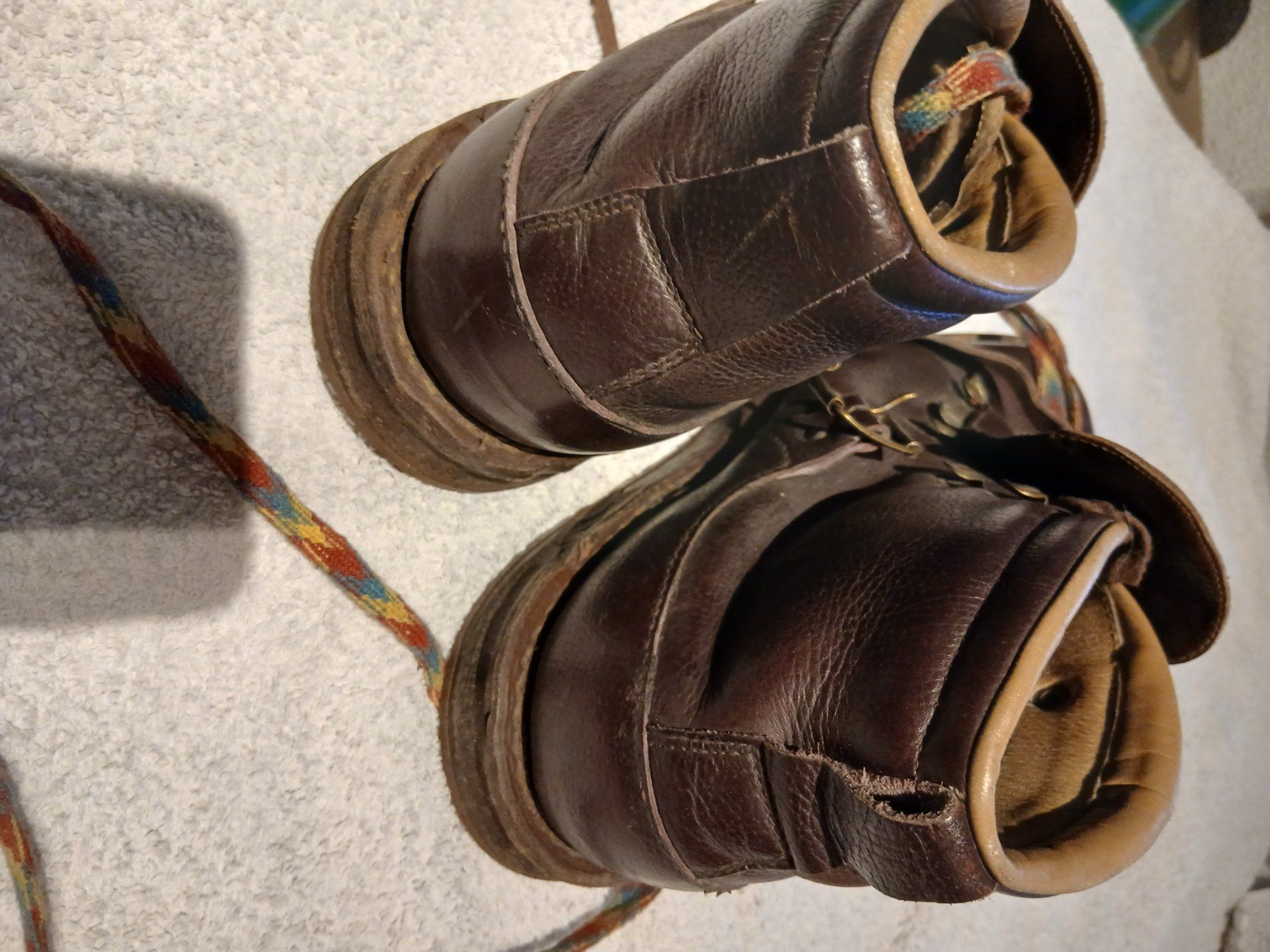 Scarpe da uomo: Lederwanderschuhe Belle Epoque Steampunk Larp – Usato da Eschenbach LU venduto da pat_d6ql 3