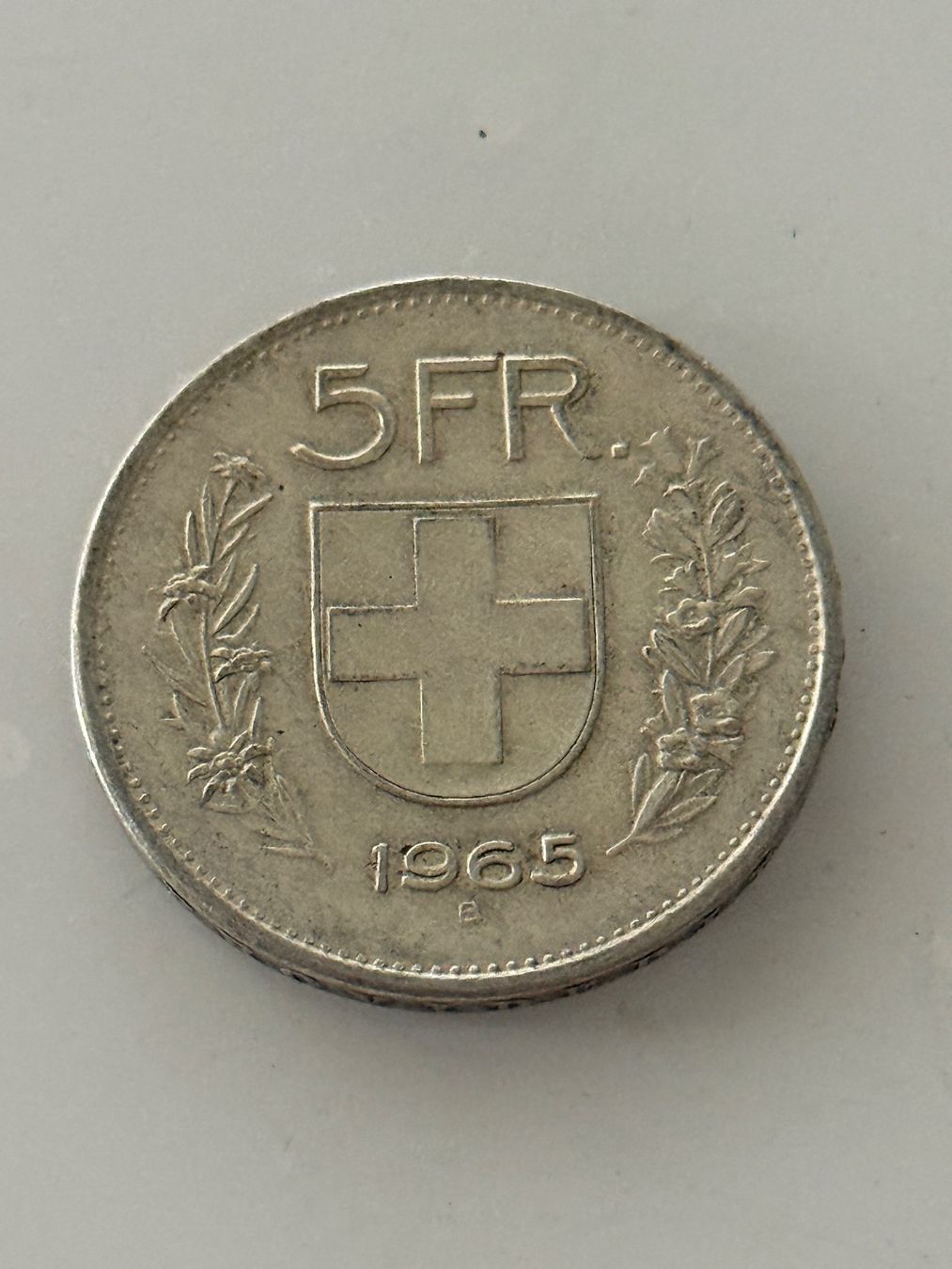 Alle Münzen: 5 Franken 1965  Silber – Gebraucht aus Wallisellen von SWISS_SILVER1 1