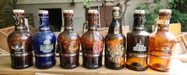 7er Set Bierflaschen mit Bügelverschluss, 2L, Sammlerstücke!