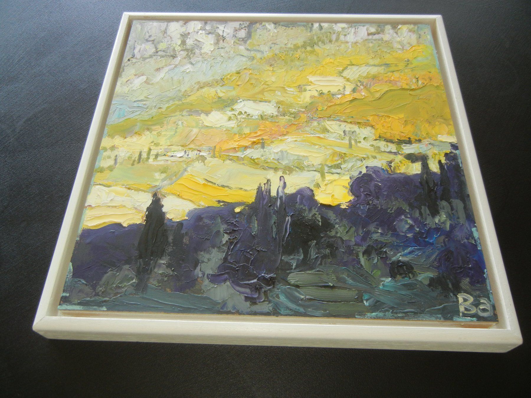 Dipinti: Bild Oel - Fred Baumann - Landschaft in der Provence – Usato da Langendorf venduto da sonntag10 1