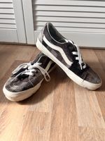 Vans Sk8-Low Kariert Grau/Schwarz, Gr. 39 - Top Zustand!
