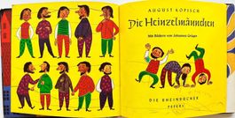 Die Heinzelmännchen - Antiquarisches Bilderbuch