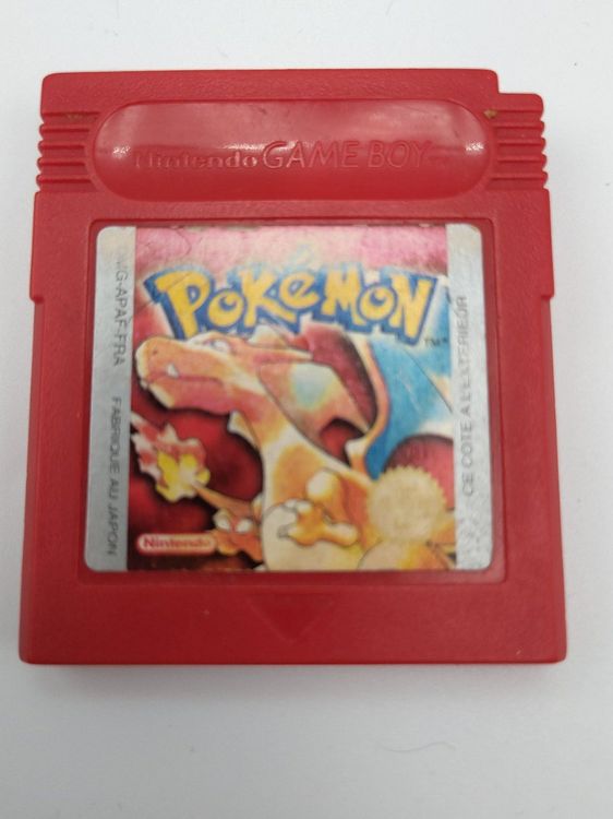 Pokémon Rouge / Édition rouge [FRA] Game Boy Batterie neuve (D'occasion ...