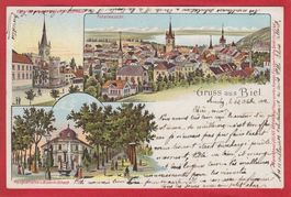 BIEL BIENNE LITHO 1902