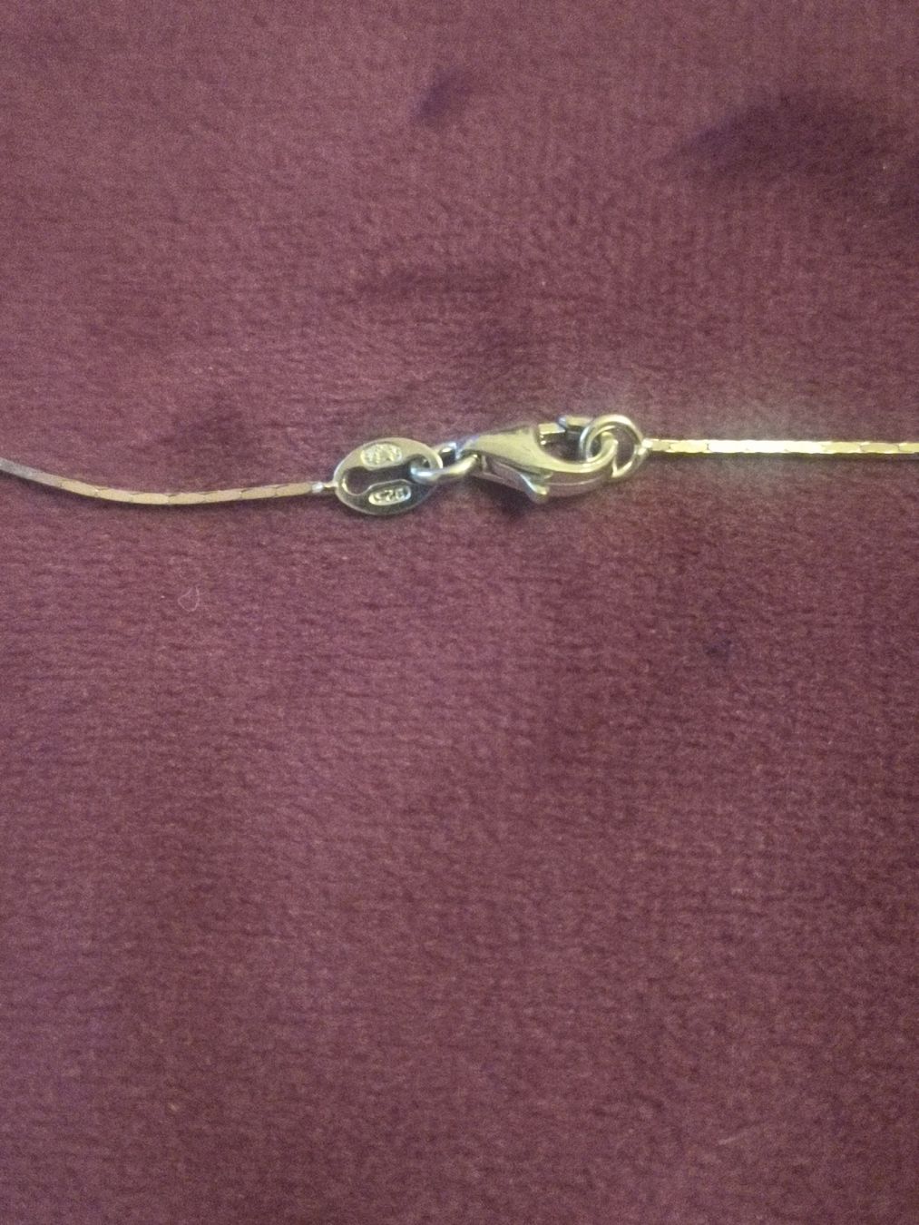 Catenine: bijoux collier en argent 925 – Usato da Pampigny venduto da Nathbn 2