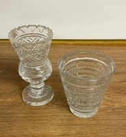 Kristall / vasen, geschliffen, Vintage