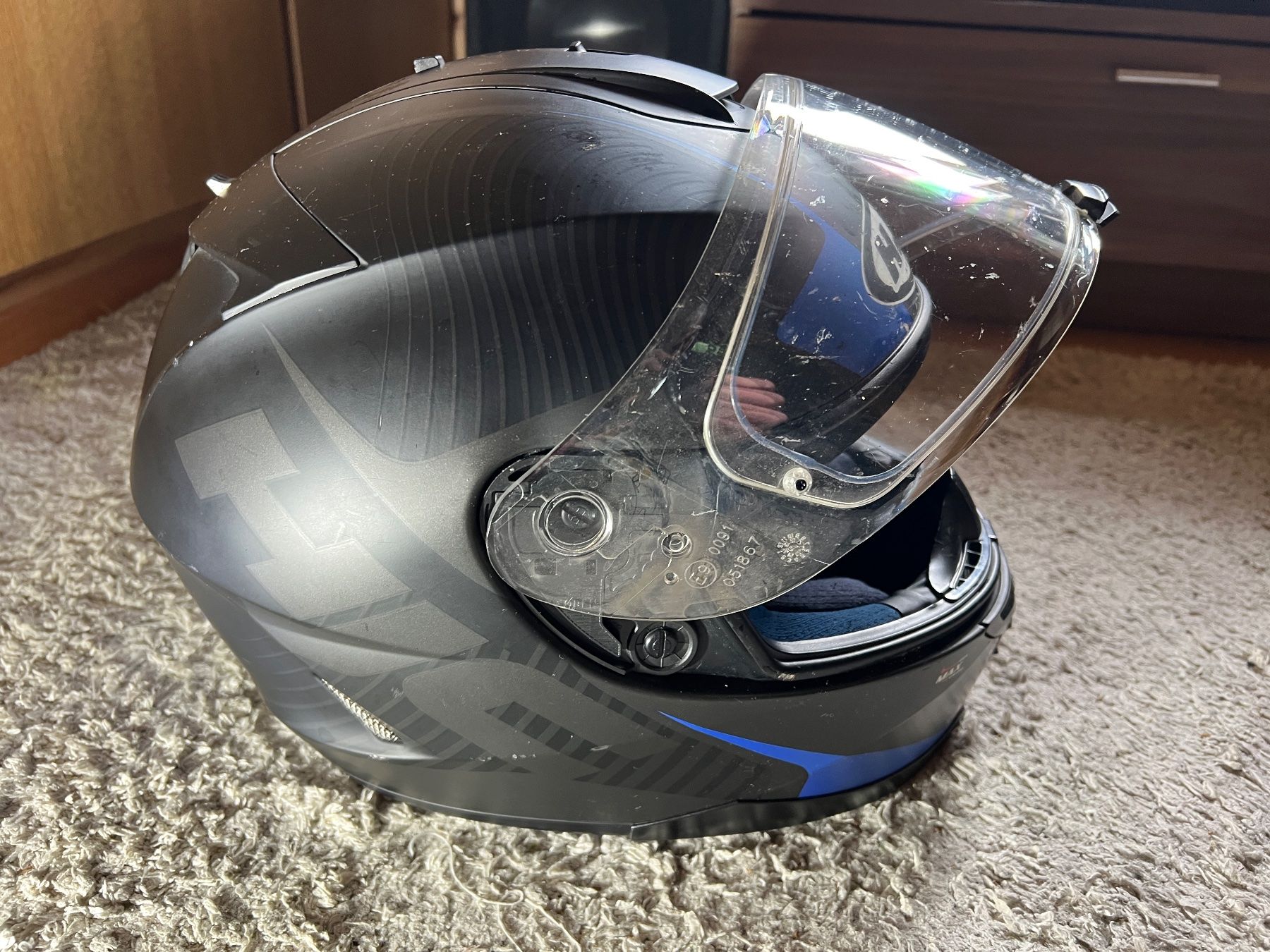 HJC Caschi & visiere: Motorrad Helm HJC - IS17 - L60 – Usato da Walzenhausen venduto da hal_9928 1