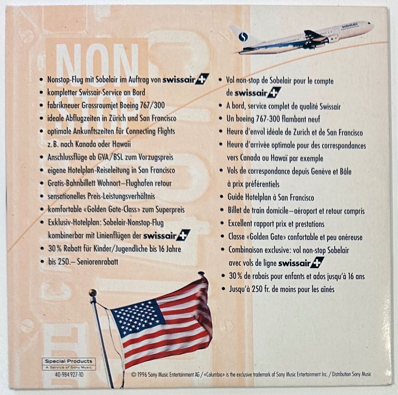 CD: Zürich - San Francisco – Usato da Martigny venduto da jereq 1