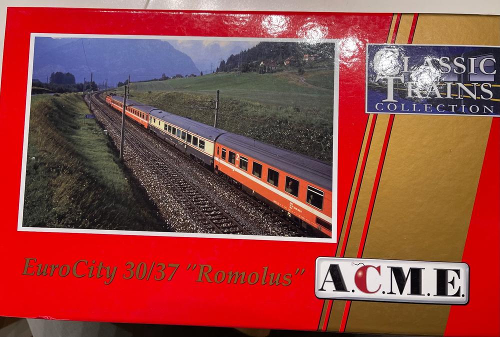 ACME 55206 - FS / ÖBB EUROCITY ROMULUS - SET 1 - ROCO KK (Neu (gemäss ...