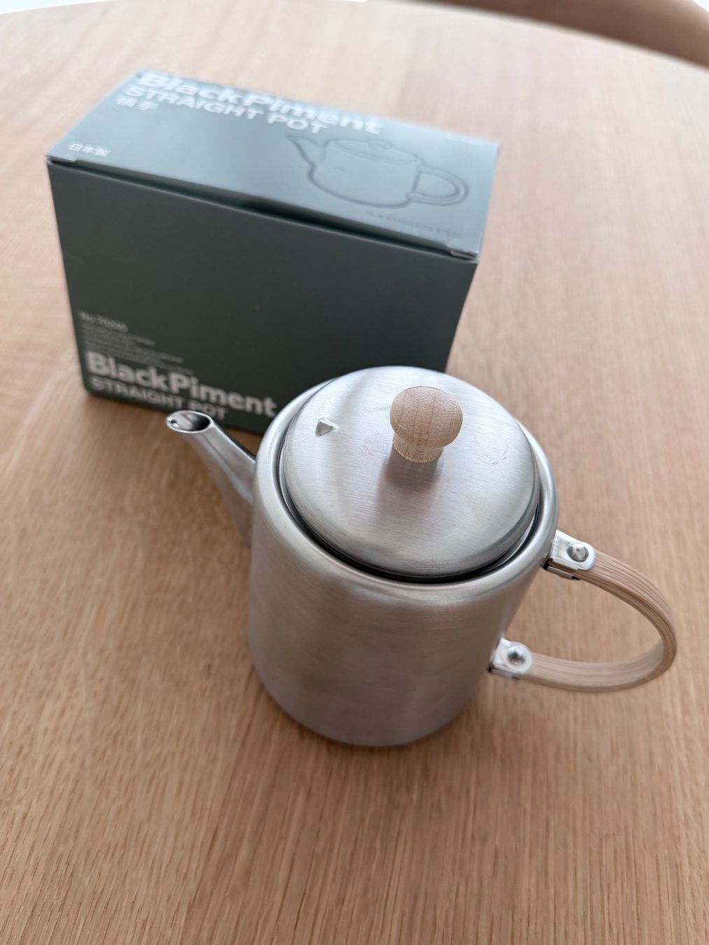 Teiere: Black Piment - Japanese tea pot - Side handle – Nuovo e nell'imballaggio originale da Zürich venduto da derLaufderDinge 2