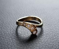 Gold 750 Ring Mit Brillanten