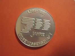 Schweizer Gedenkmünze 700 Jahre Eidgenossenschaft 1291-1991