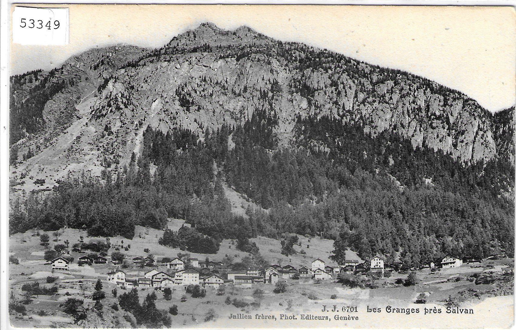 Cartes postales: Les Granges pres Salvan – D'occasion à Ettingen par Kartenplanet