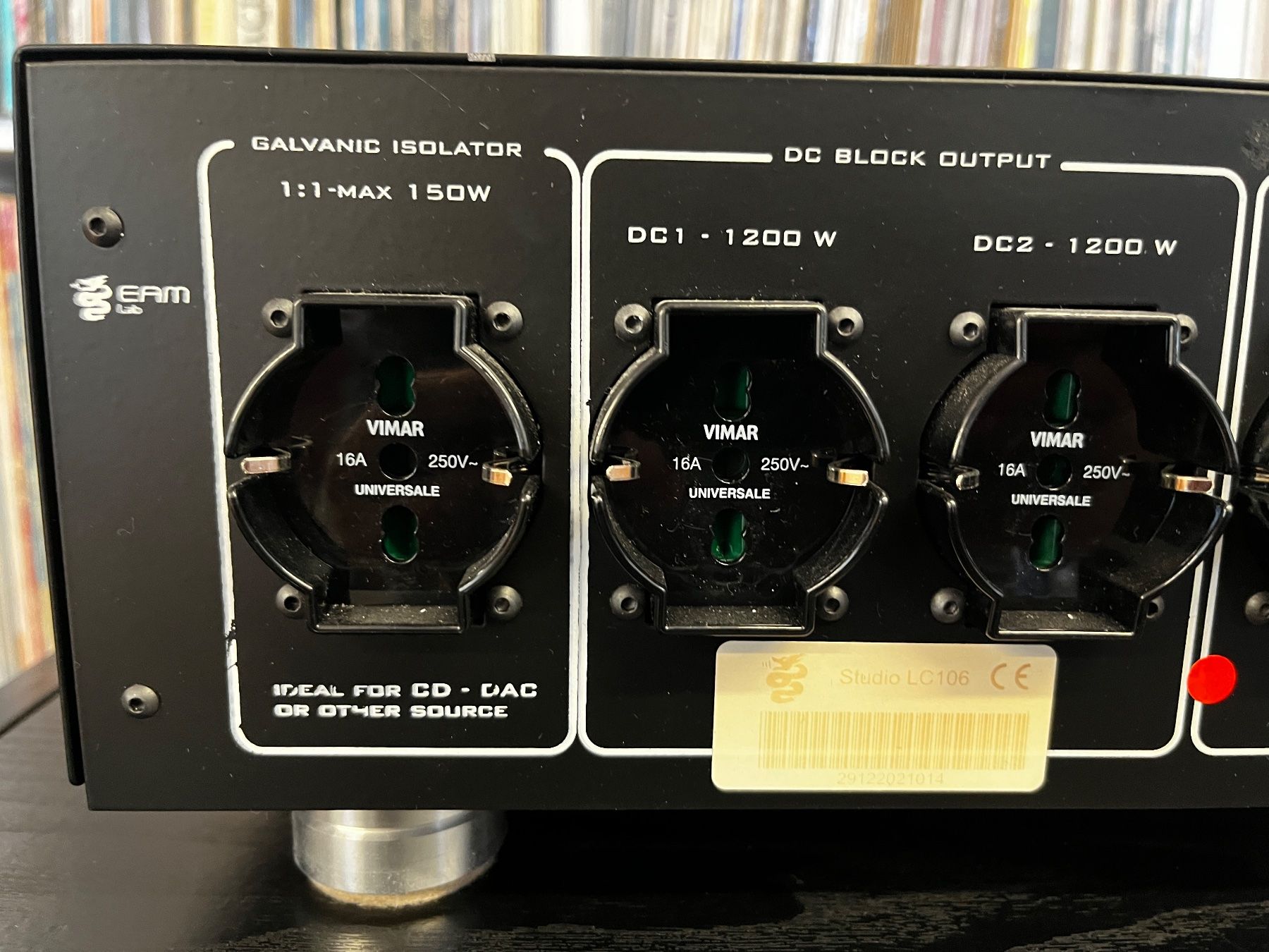 Amplificatori: EAM Lab LC106 Conditoner – Usato da Küttigen venduto da on_off 5