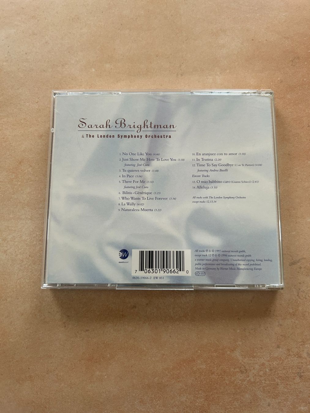 CD: Sarah Brightman Timeless – Usato da Wiggiswil venduto da Cwi0 1