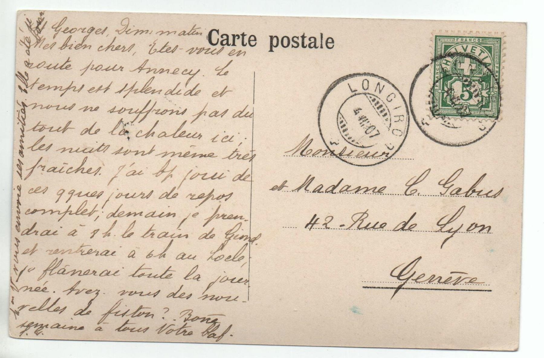 Cartoline postali: ST. GEORGES La place, animée – Usato da Jona venduto da philajona 1
